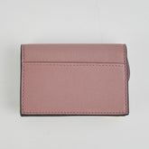 Christian Dior Saddle Bloom Card Holder Pink